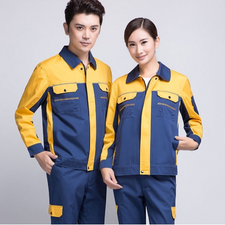 春秋車間工作服，車間廠服定制